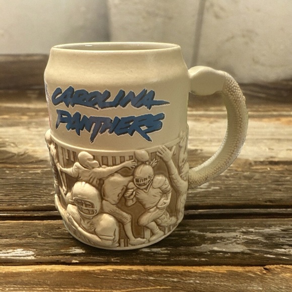 Other - Carolina Panthers Brax Ltd Lite Beer Stein Mug Sculpted 3D NFL Official Licensed